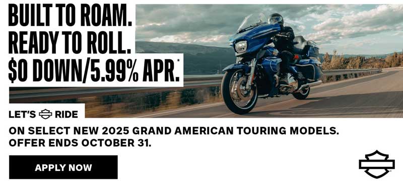 Grand American Touring Finance Offer